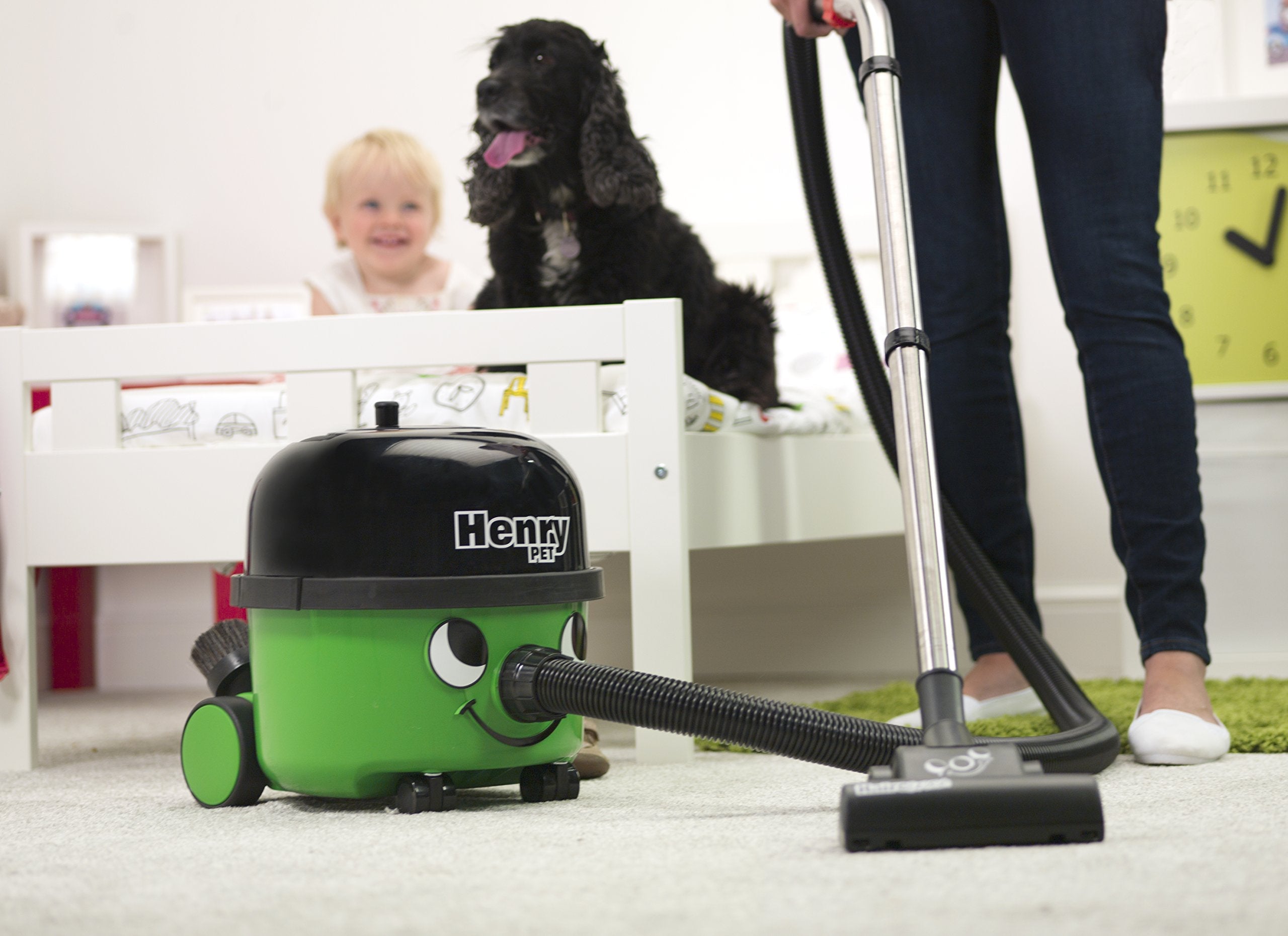 Xtra Bagged Cylinder Vacuum, 9 Litre, 620 Watt, Green