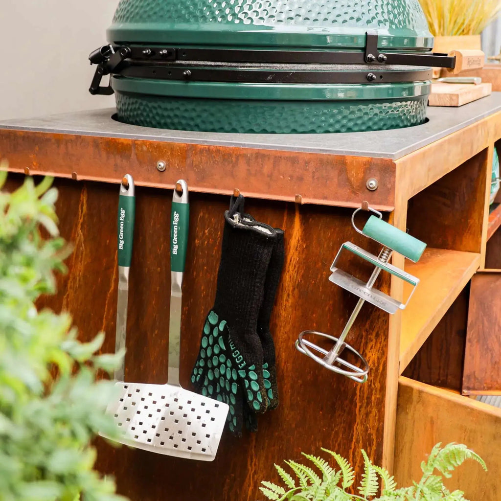 Big Green Egg Corten Steel Kitchen
