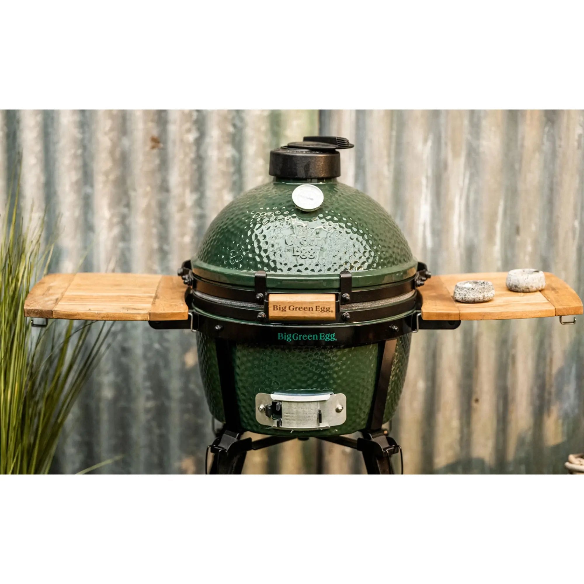 Big Green Egg Foldable Stand + Shelves for MiniMax