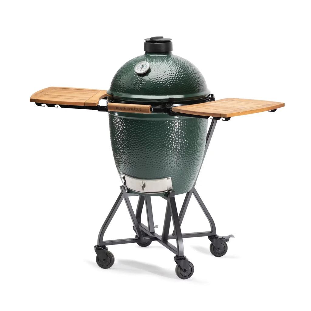 Big Green Egg IntEGGrated Nest + Acacia Shelves