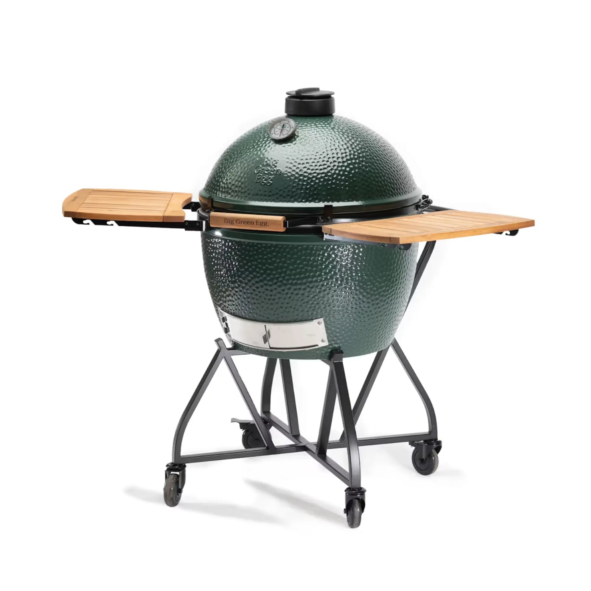 Big Green Egg IntEGGrated Nest + Acacia Shelves