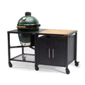 Big Green Egg Modular Nest + Expansion Cabinet + Acacia Shelf