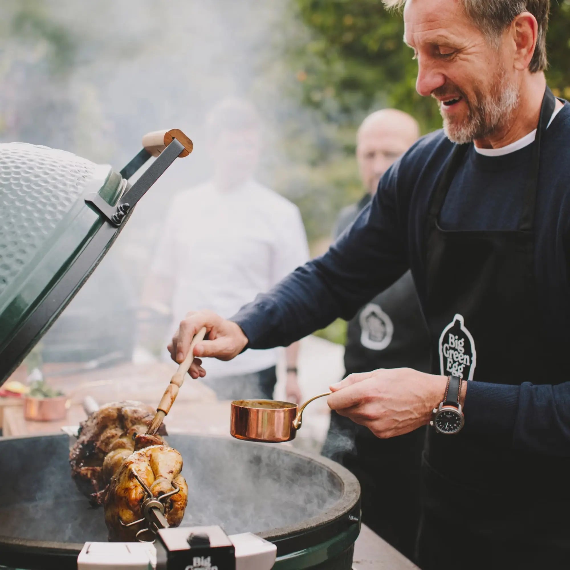 Big Green Egg Rotisserie 2 with Roasting Pack
