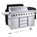 New Outback Signature 6 Burner Hybrid IR BBQ Bundle