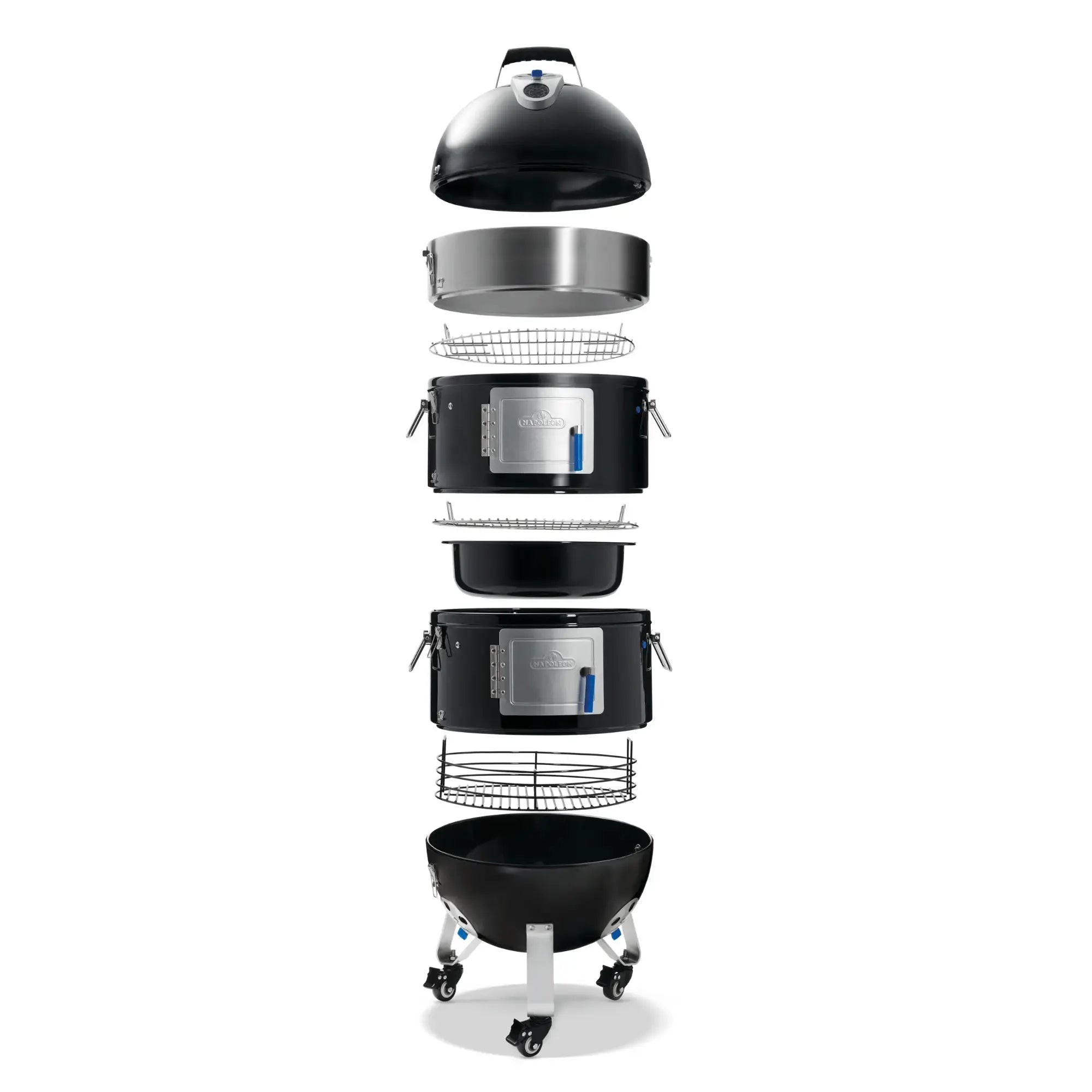 Napoleon Apollo 18" AS18K Charcoal Grill and Water Smoker