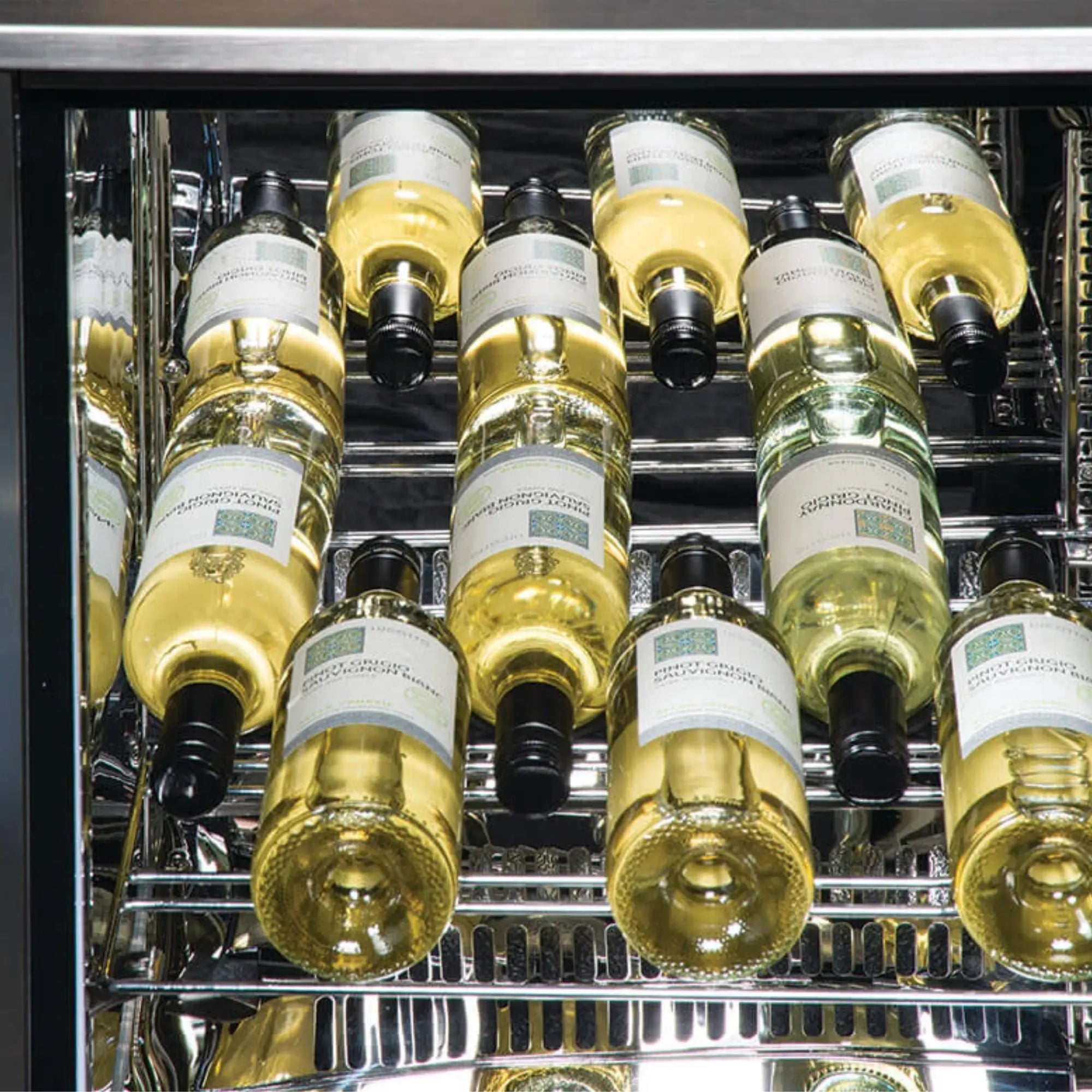 Napoleon Built-In Outdoor Fridge, 210L, Double Door Glass