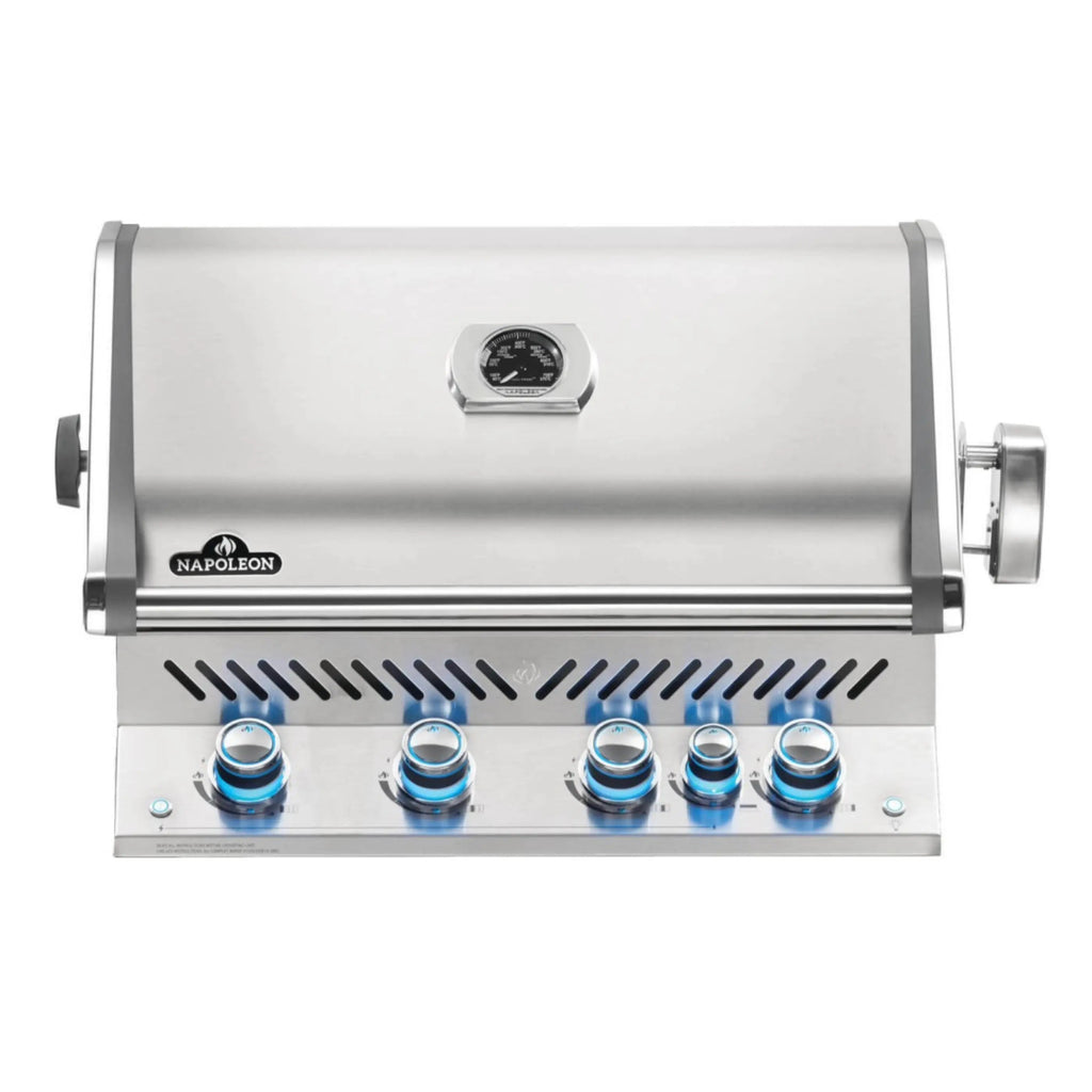 Napoleon Built-in Prestige PRO 500 Gas BBQ with Infrared Rear Burner & Rotisserie