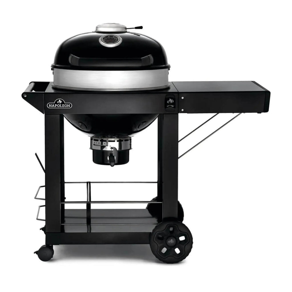 Napoleon Professional 22 Charcoal 57cm Kettle Grill Barbecue with Cart