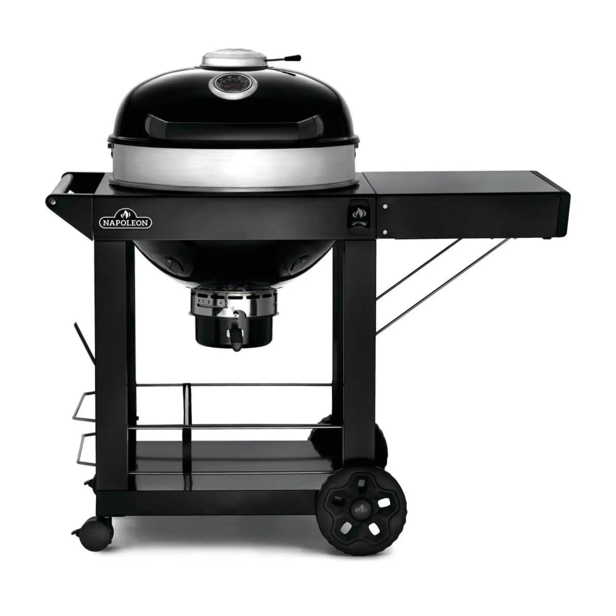 Napoleon Professional 22 Charcoal 57cm Kettle Grill Barbecue with Cart