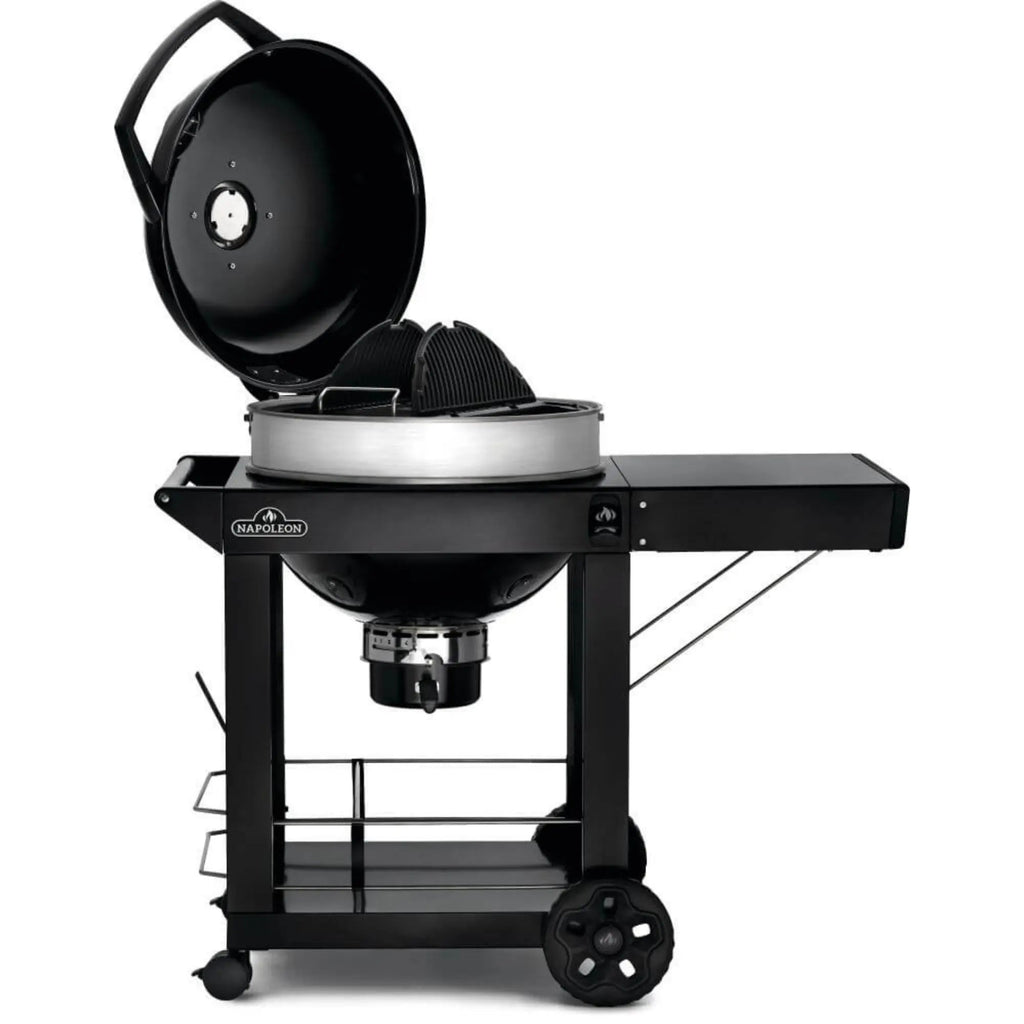 Napoleon Professional 22 Charcoal 57cm Kettle Grill Barbecue with Cart