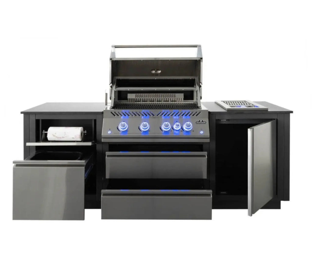 Napoleon OASIS® 105 Outdoor Kitchen with 32-inch Gas Grill & Infrared Side Burner