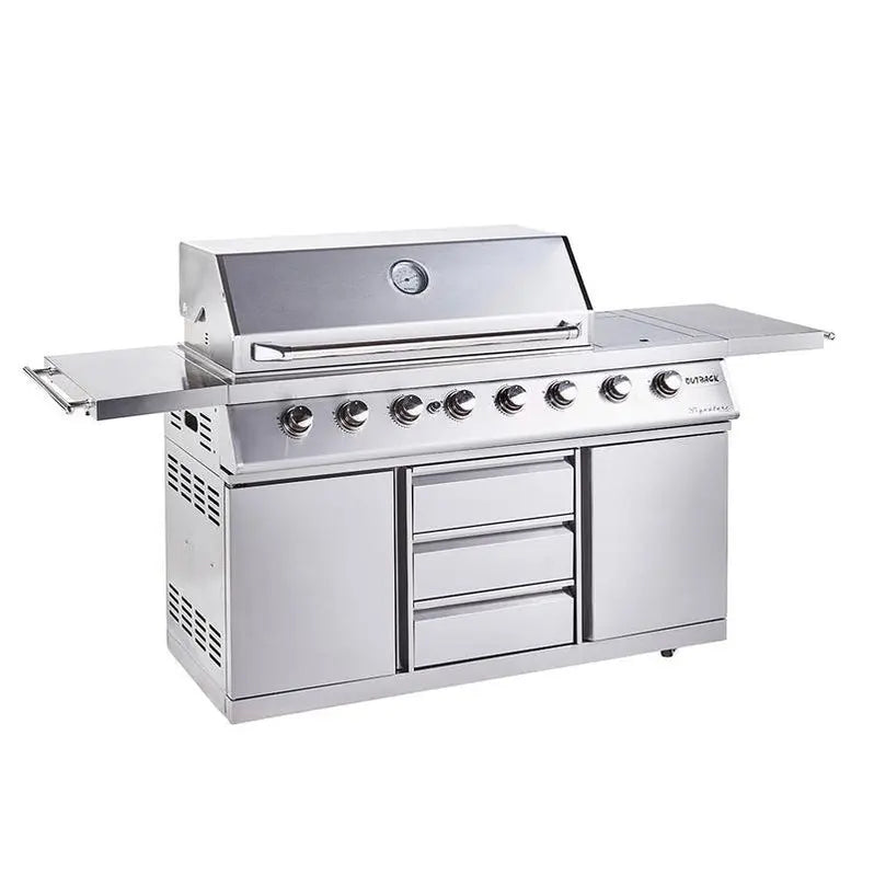 New Outback Signature 6 Burner Hybrid IR BBQ Bundle
