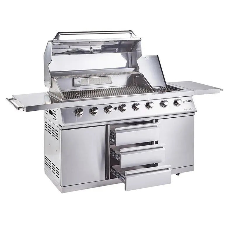 New Outback Signature 6 Burner Hybrid IR BBQ Bundle