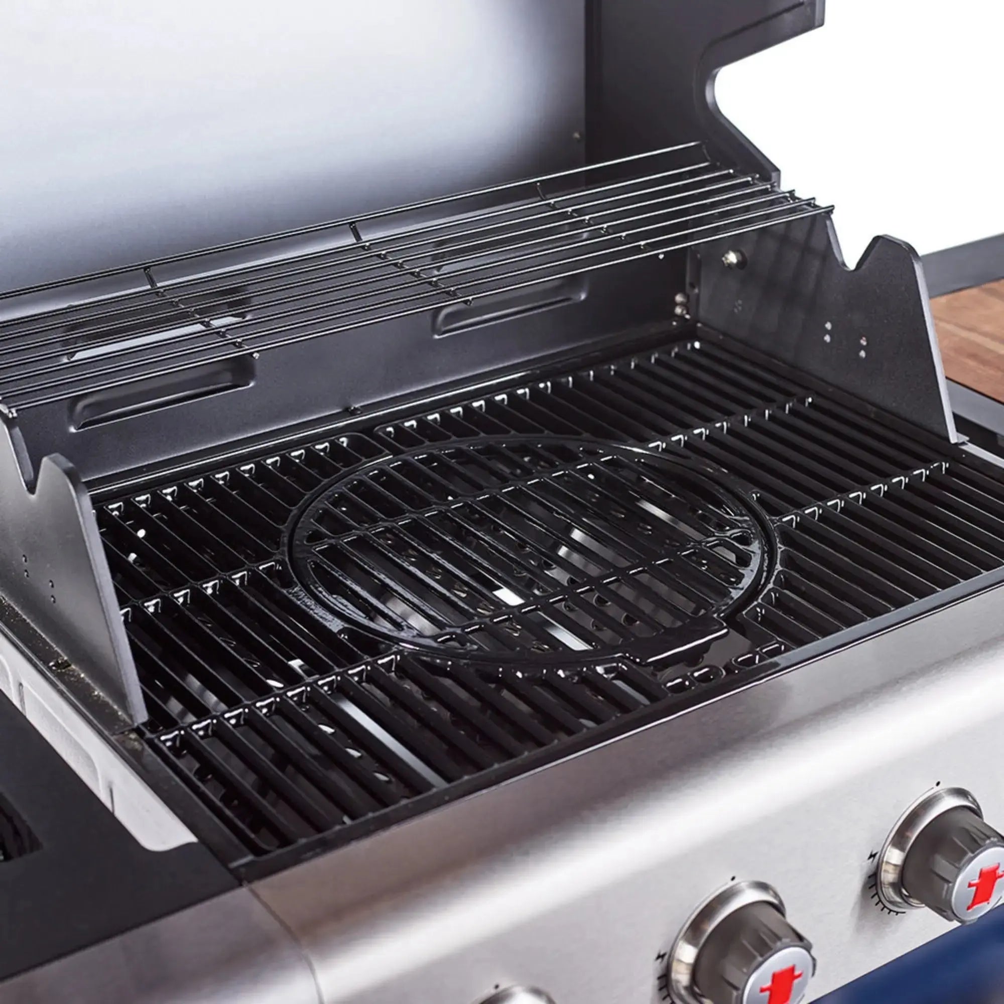 Outback Jupiter 4 Burner Hybrid BBQ | Free Cover | Pizza Stone & Griddle Set