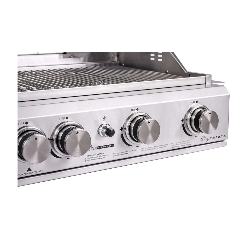 Outback Signature 4 Burner Hybrid Stainless Steel – Built In | OUT371079