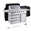 Outback Signature II 4 Burner Hybrid BBQ | Free Rotisserie + Cover
