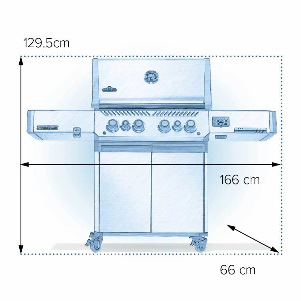 Napoleon Prestige® 500 Connected RSIB with Infrared Side and Rear Burner