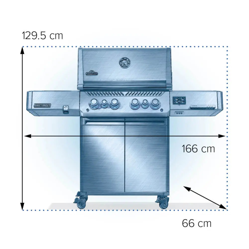 Napoleon Phantom Prestige® 500 Connected RSIB Gas Barbecue Napoleon Rogue® PRO-S 525 RSIB Barbecue with Infrared Side and Rear Burners