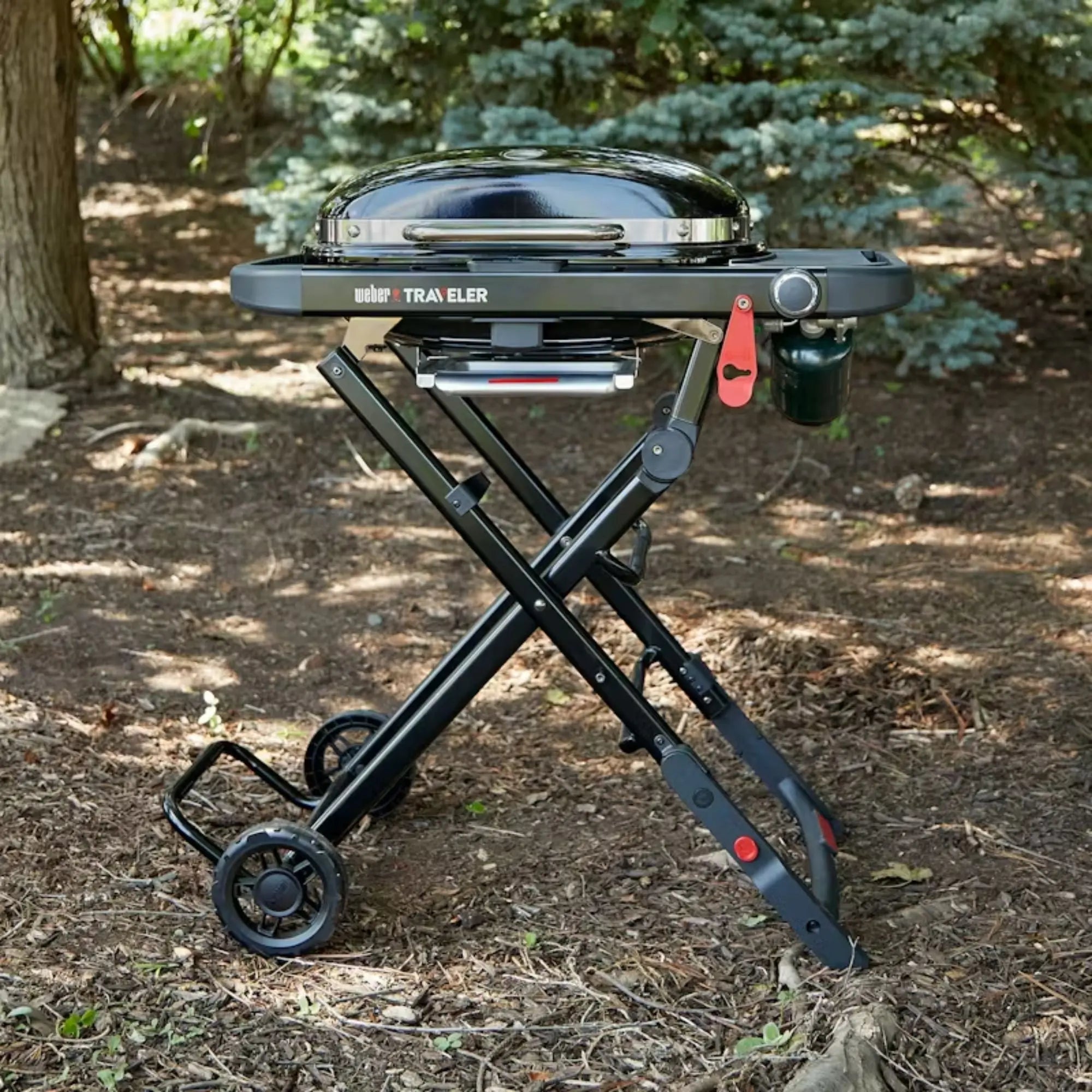 Weber Traveler® Compact Portable Gas Barbecue