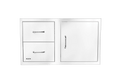 Bull Reveal Door/Drawer Combo 100cm