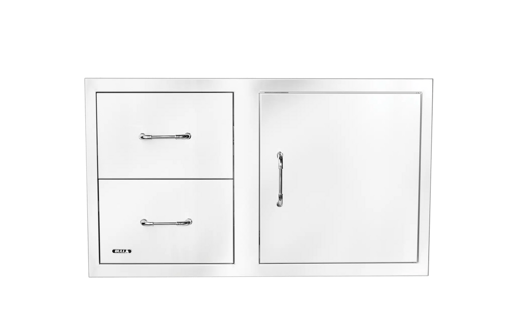 Bull Reveal Door/Drawer Combo 80cm