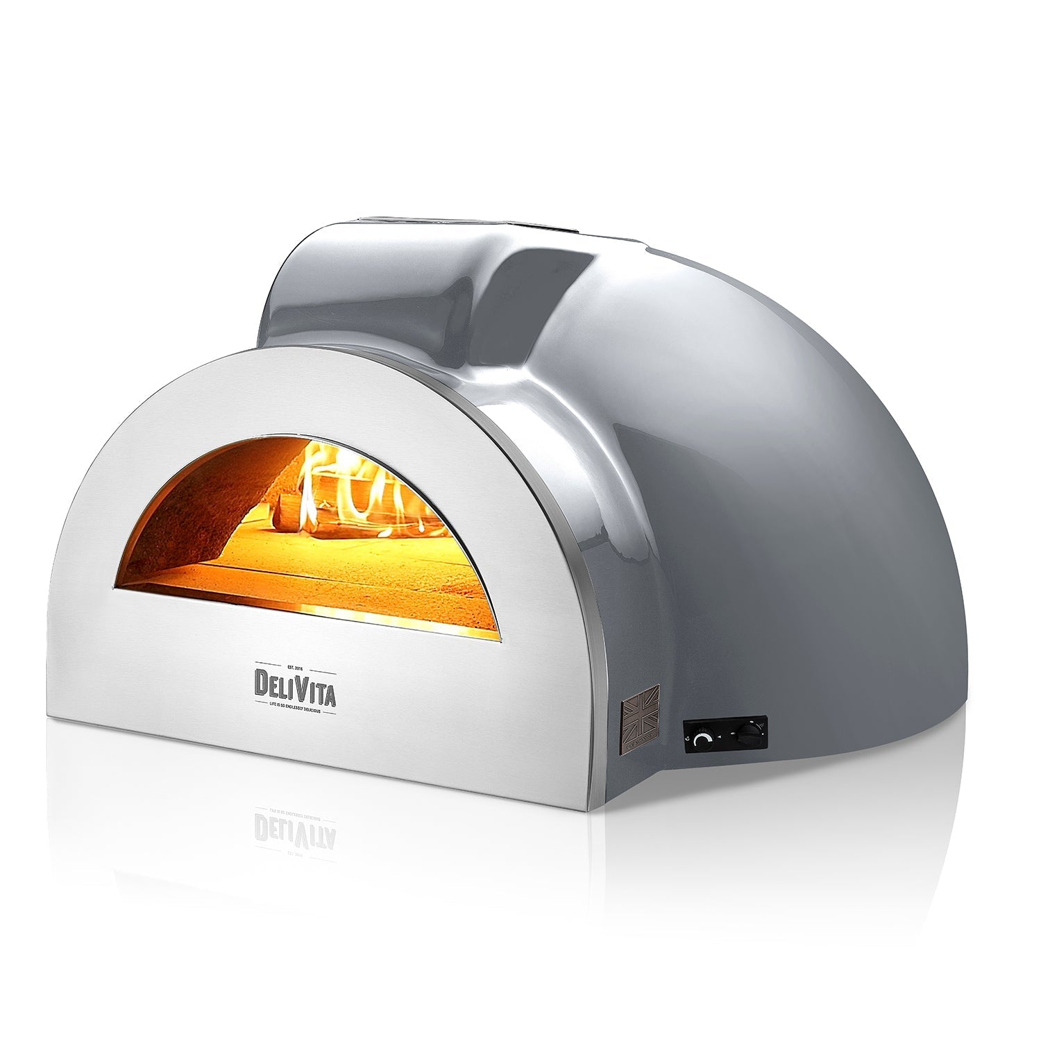 Delivita Chef+ Wood-Fired Pizza Oven with Chimney