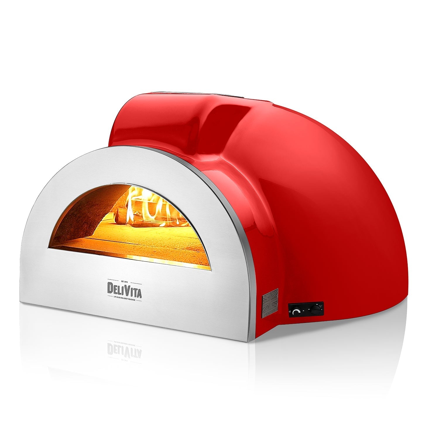 Delivita Chef+ Wood-Fired Pizza Oven with Chimney