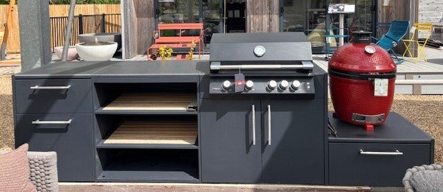 Ex-Display Brabura with Fusion Grill & Kamado Joe Classic II