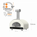 Fontana Volta 70 Hybrid Pizza Oven