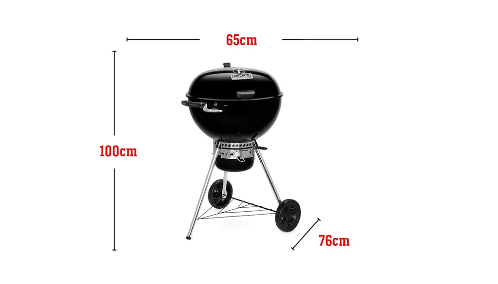 Weber Master-Touch Premium Charcoal Barbecue 57cm Black