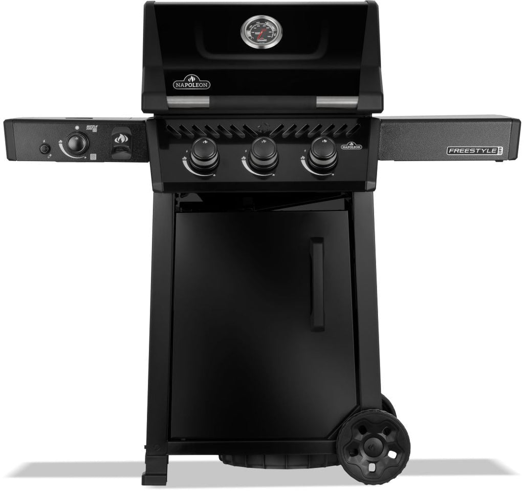 Napoleon Freestyle 365 Grill and Infrared Side Burner with Cart