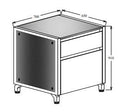 Oliveti Drawerline unit 700 or 1010